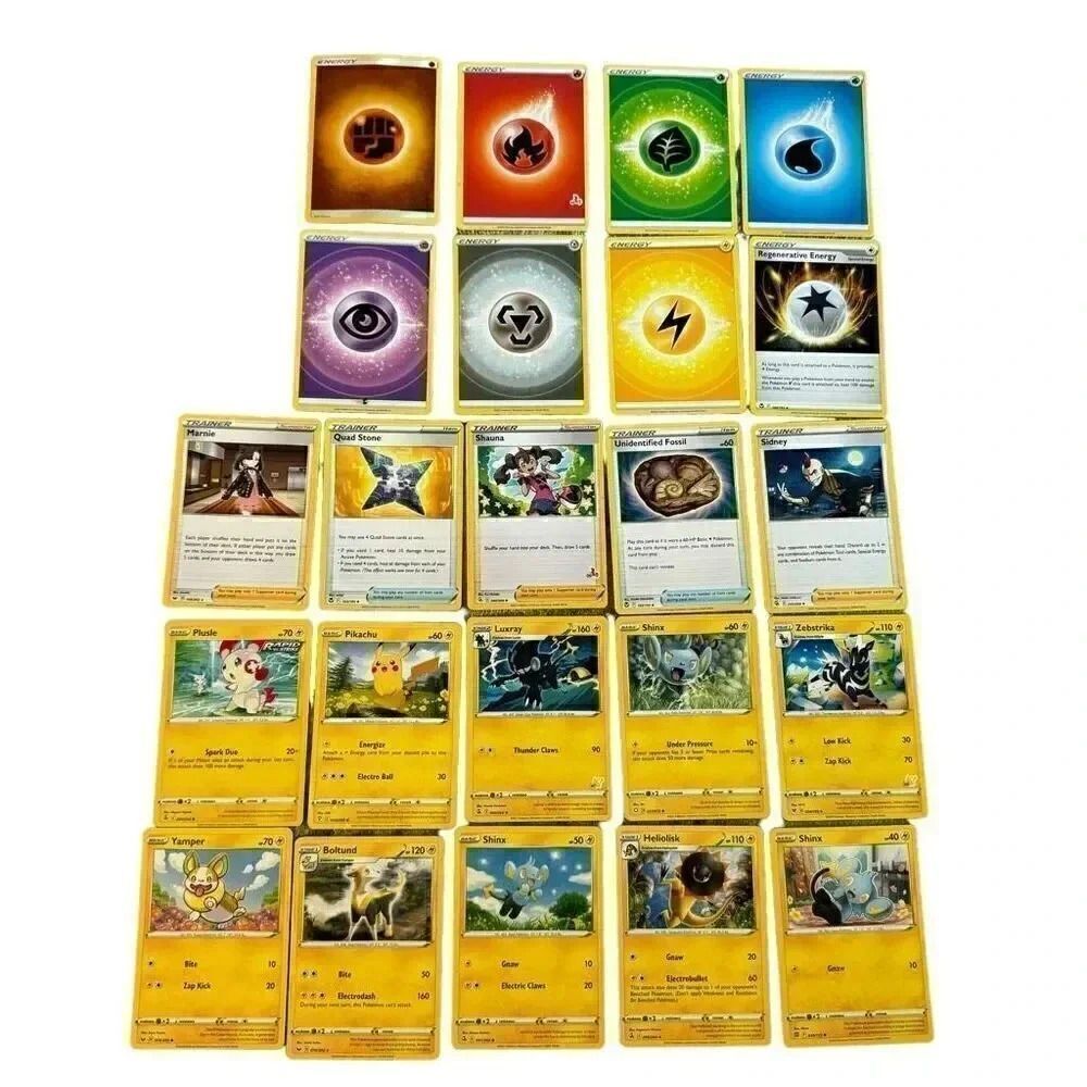Pokémon Electric  Trading Cards Bundle (23 pieces)